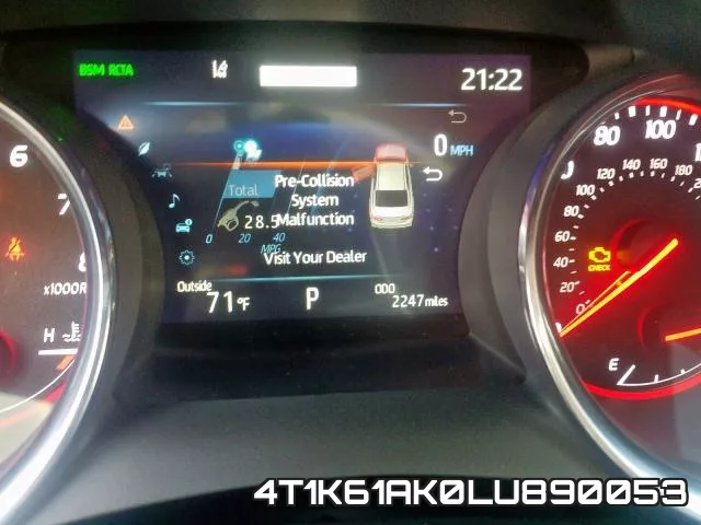4T1K61AK0LU890053 фото 9