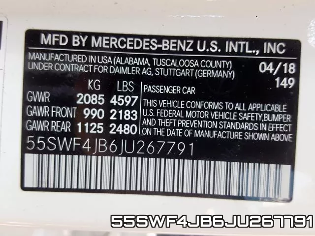 55SWF4JB6JU267791 фото 2
