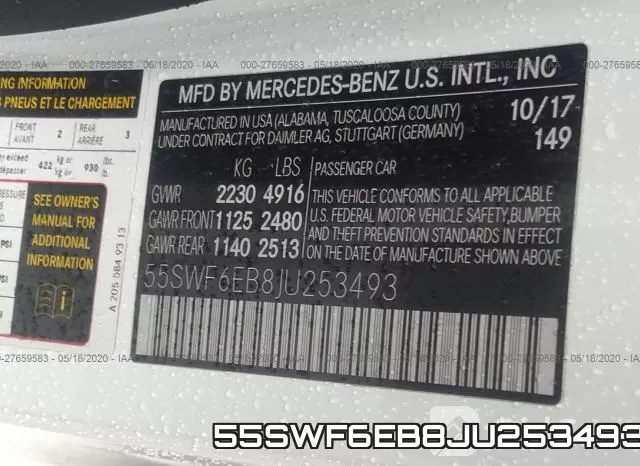 55SWF6EB8JU253493 фото 10