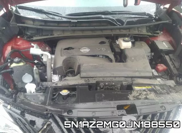 5N1AZ2MG0JN188550 фото 2