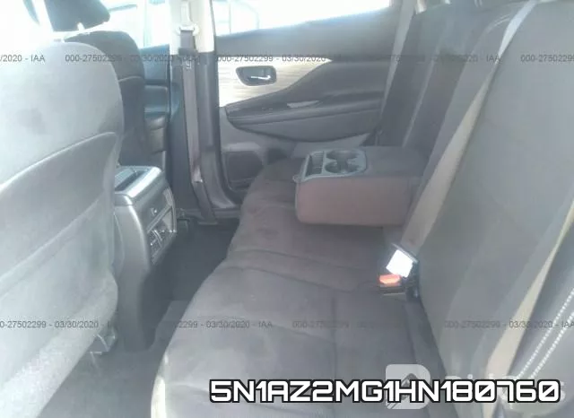 5N1AZ2MG1HN180760 фото 9