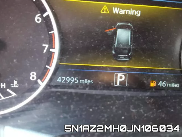 5N1AZ2MH0JN106034 фото 9