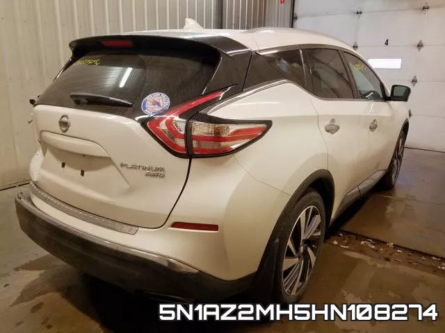5N1AZ2MH5HN108274 фото 5