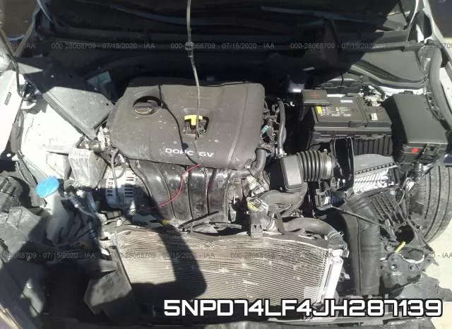 5NPD74LF4JH287139 фото 2