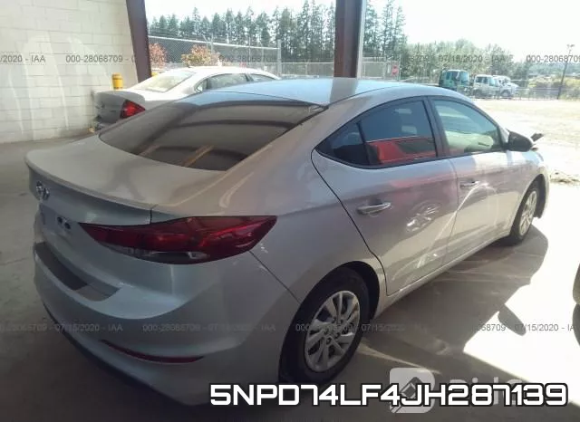 5NPD74LF4JH287139 фото 5