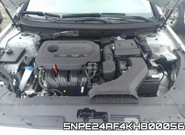 5NPE24AF4KH800056 фото 2