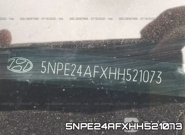 5NPE24AFXHH521073 фото 10