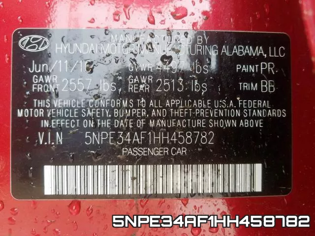 5NPE34AF1HH458782 фото 2