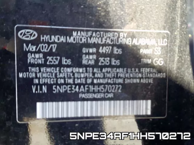 5NPE34AF1HH570272 фото 2