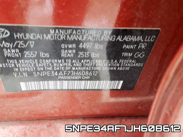 5NPE34AF7JH608612 фото 2