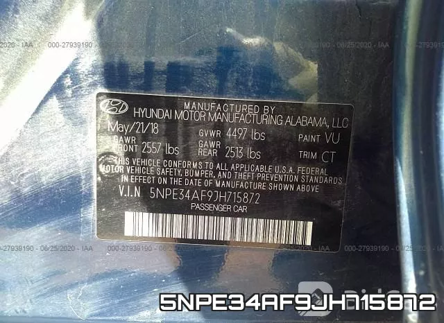 5NPE34AF9JH715872 фото 10