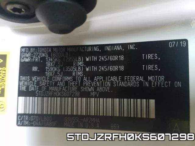 5TDJZRFH0KS607298 фото 2