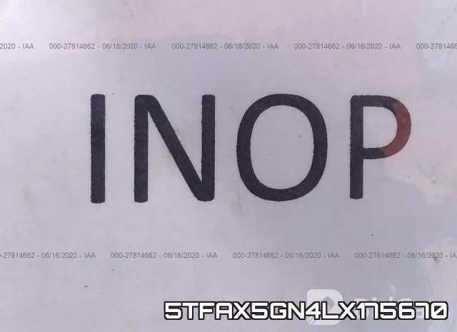 5TFAX5GN4LX175670 фото 8