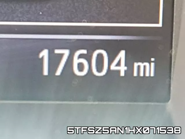 5TFSZ5AN1HX071538 фото 9