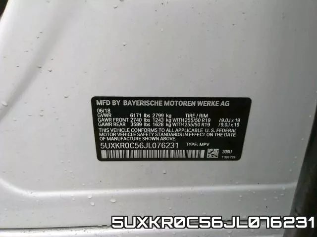 5UXKR0C56JL076231 фото 2