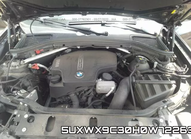 5UXWX9C30H0W72263 фото 2