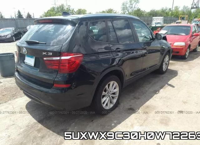 5UXWX9C30H0W72263 фото 5