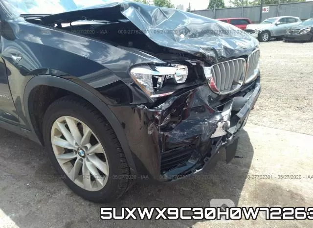 5UXWX9C30H0W72263 фото 7