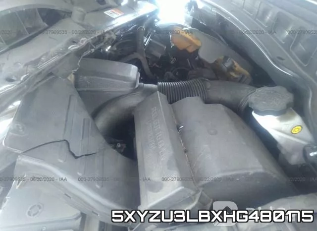 5XYZU3LBXHG480175 фото 2