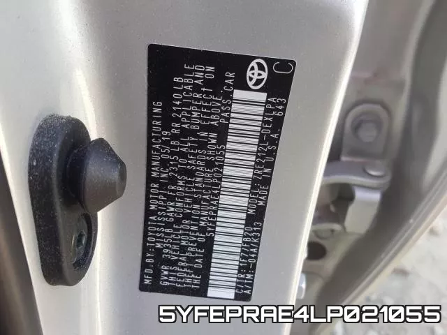 5YFEPRAE4LP021055 фото 2