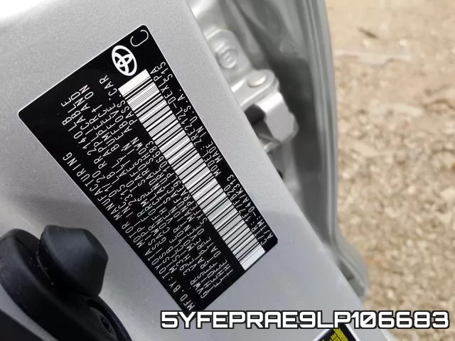 5YFEPRAE9LP106683 фото 2