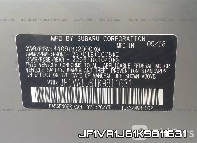JF1VA1J61K9811631 фото 10