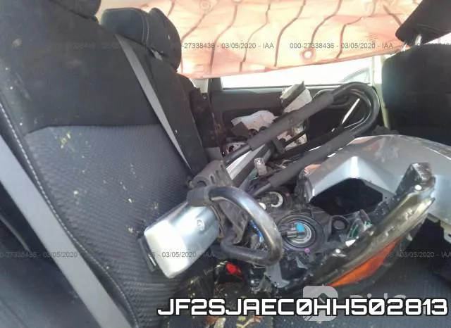 JF2SJAEC0HH502813 фото 9