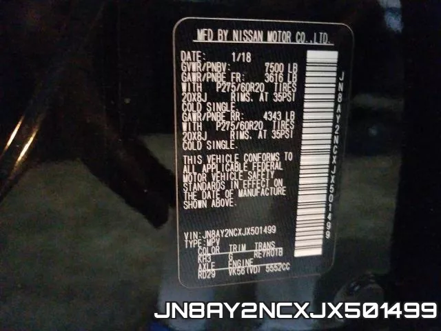 JN8AY2NCXJX501499 фото 2