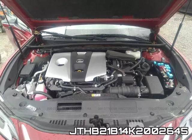JTHB21B14K2002645 фото 2