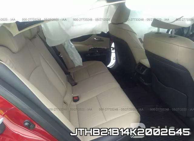JTHB21B14K2002645 фото 9