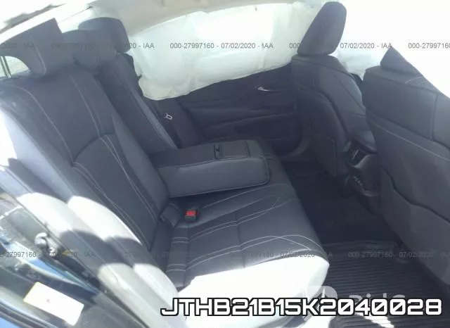 JTHB21B15K2040028 фото 9