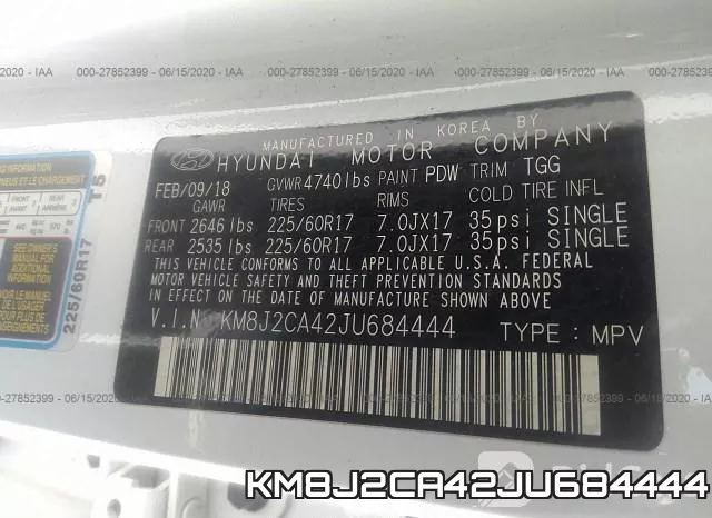 KM8J2CA42JU684444 фото 10