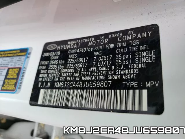 KM8J2CA48JU659807 фото 2