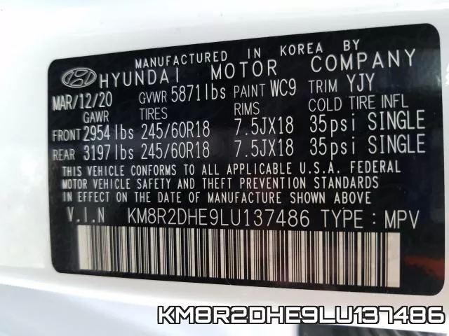 KM8R2DHE9LU137486 фото 2