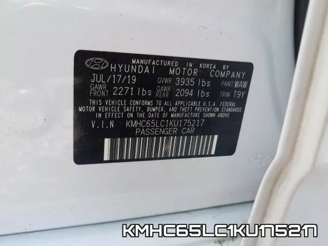 KMHC65LC1KU175217 фото 2