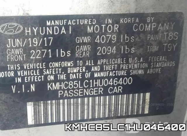 KMHC85LC1HU046400 фото 10