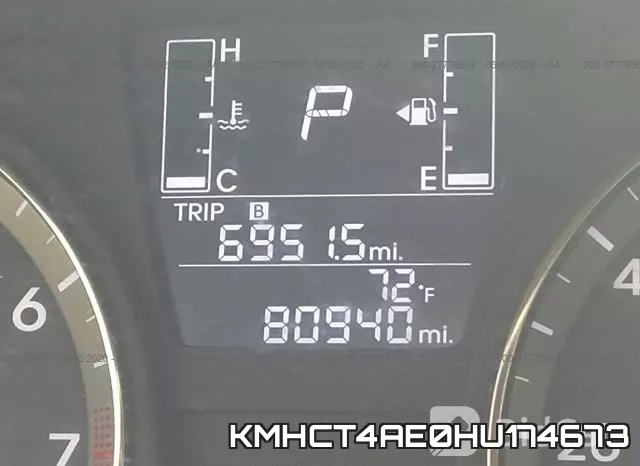KMHCT4AE0HU174673 фото 8