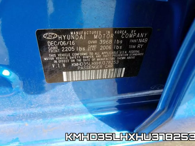 KMHD35LHXHU378253 фото 2