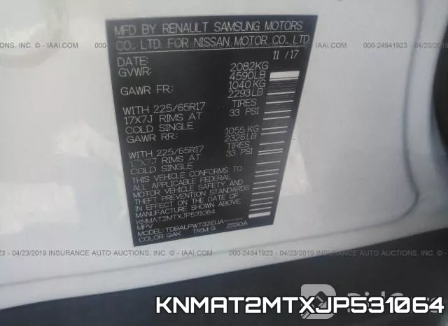 KNMAT2MTXJP531064 фото 10