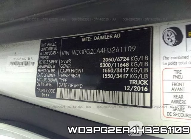 WD3PG2EA4H3261109 фото 10