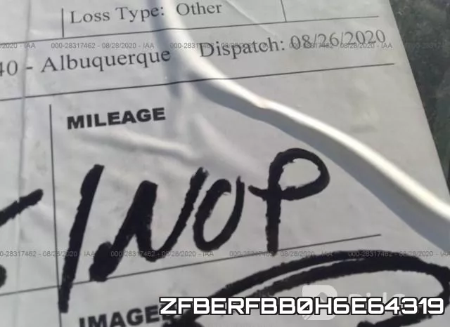 ZFBERFBB0H6E64319 фото 8