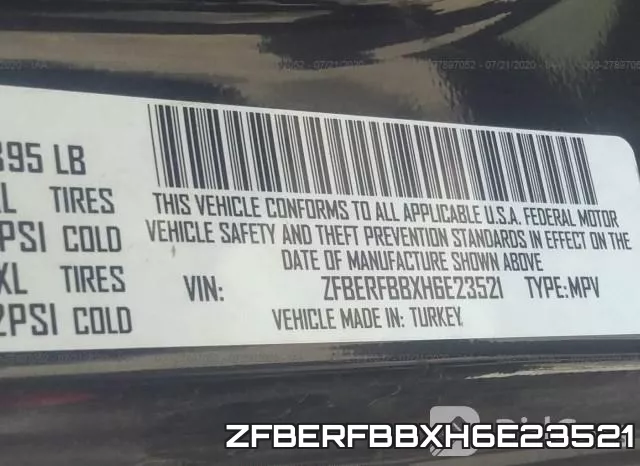 ZFBERFBBXH6E23521 фото 10