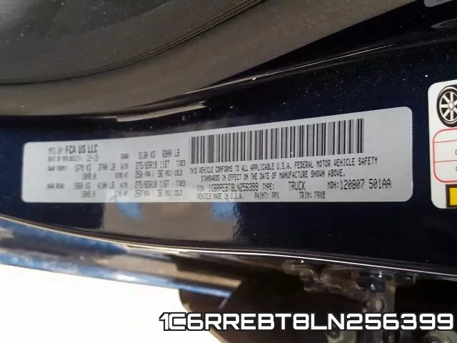 1C6RREBT8LN256399 фото 2