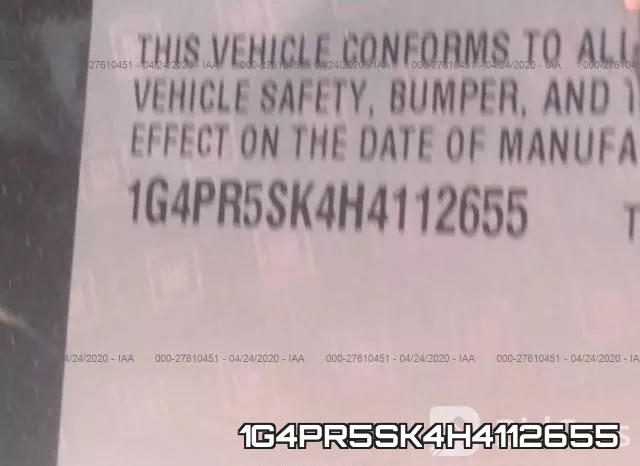 1G4PR5SK4H4112655 фото 10