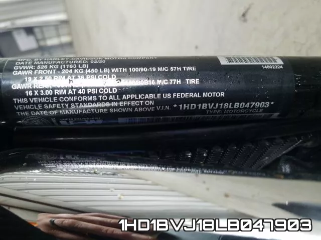 1HD1BVJ18LB047903 фото 2