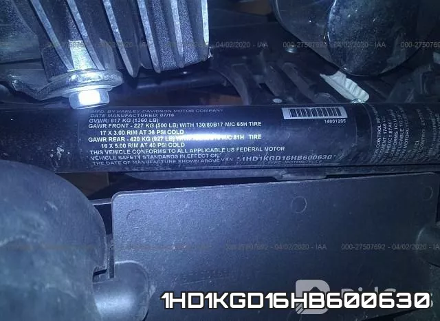 1HD1KGD16HB600630 фото 2