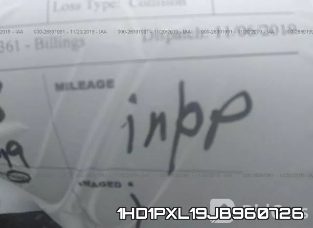 1HD1PXL19JB960726 фото 8