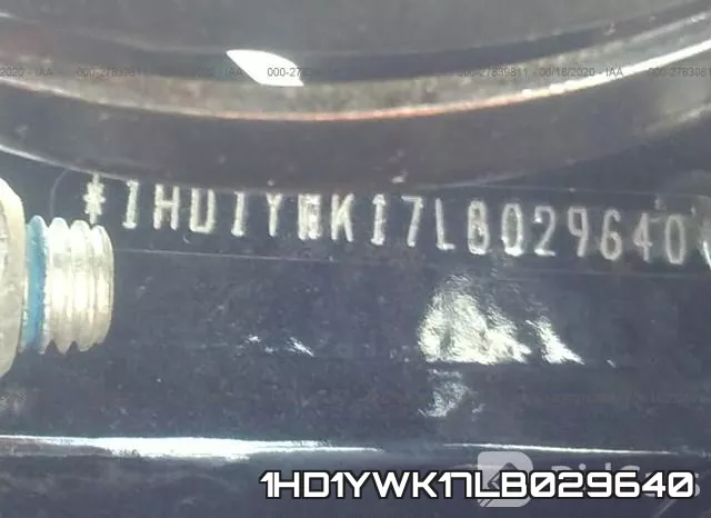 1HD1YWK17LB029640 фото 2