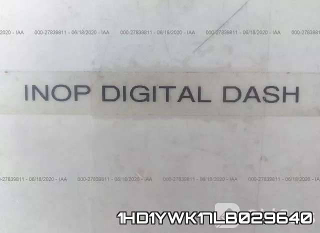 1HD1YWK17LB029640 фото 8