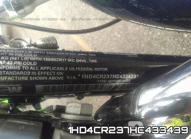 1HD4CR237HC433439 фото 2